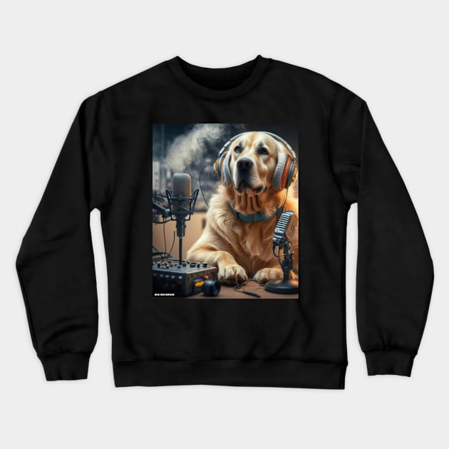 Dog podcast Crewneck Sweatshirt by JIUJITSU- BJJ